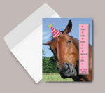 "There could never, EVER be another you..." Birthday Card