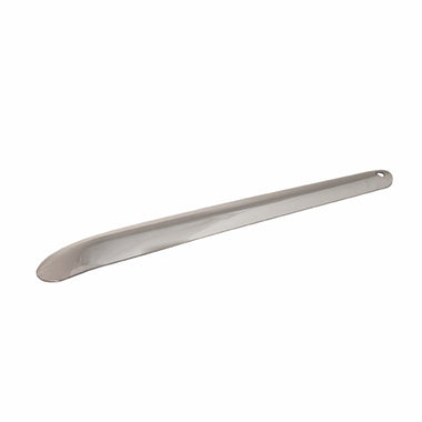 Stainless Steel Sweat Scraper on white background. 