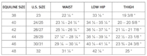 Curtek Standard Waist Knee Grip Breeches