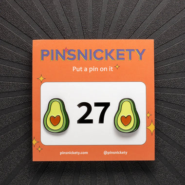 Avocado Number Pins