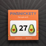 Avocado Number Pins