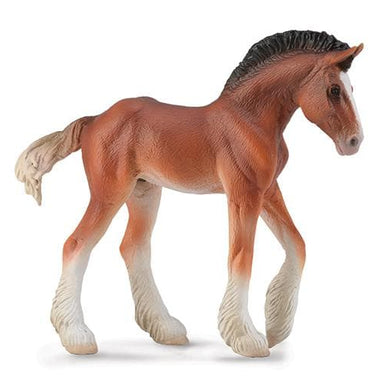 Breyer CollectA Bay Clydesdale Foal