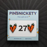 Carrot Number Pins