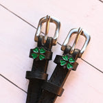 Four Leaf Clover Spur Straps