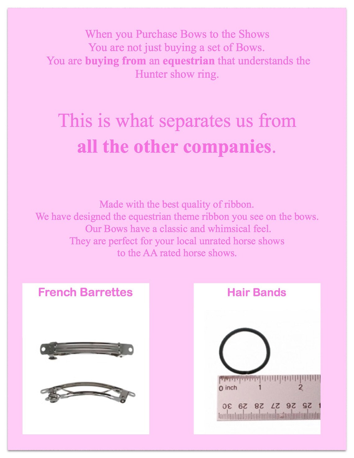Pony Hunter Bows