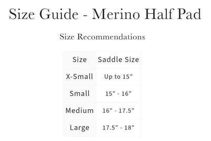 Merino+ Half Pad