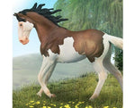 Breyer CollectA Bay Splash Overo Mustang Mare