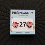 Flying Pigs Number Pins