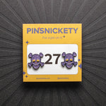Skull Number Pins