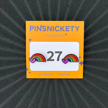 Rainbow Number Pins