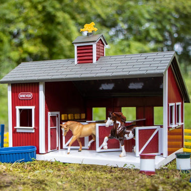 Breyer Red Stable Set with Two Horses