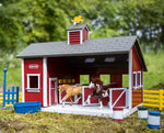 Breyer Red Stable Set with Two Horses