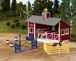 Breyer Red Stable Set with Two Horses