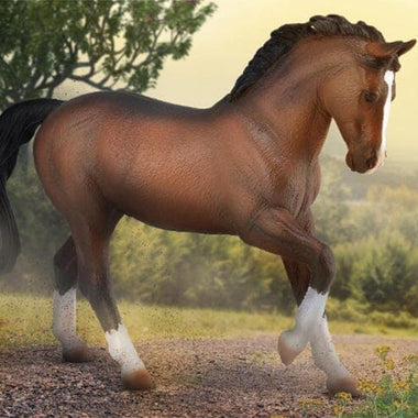 Breyer CollectA Warmblood Bay Stallion