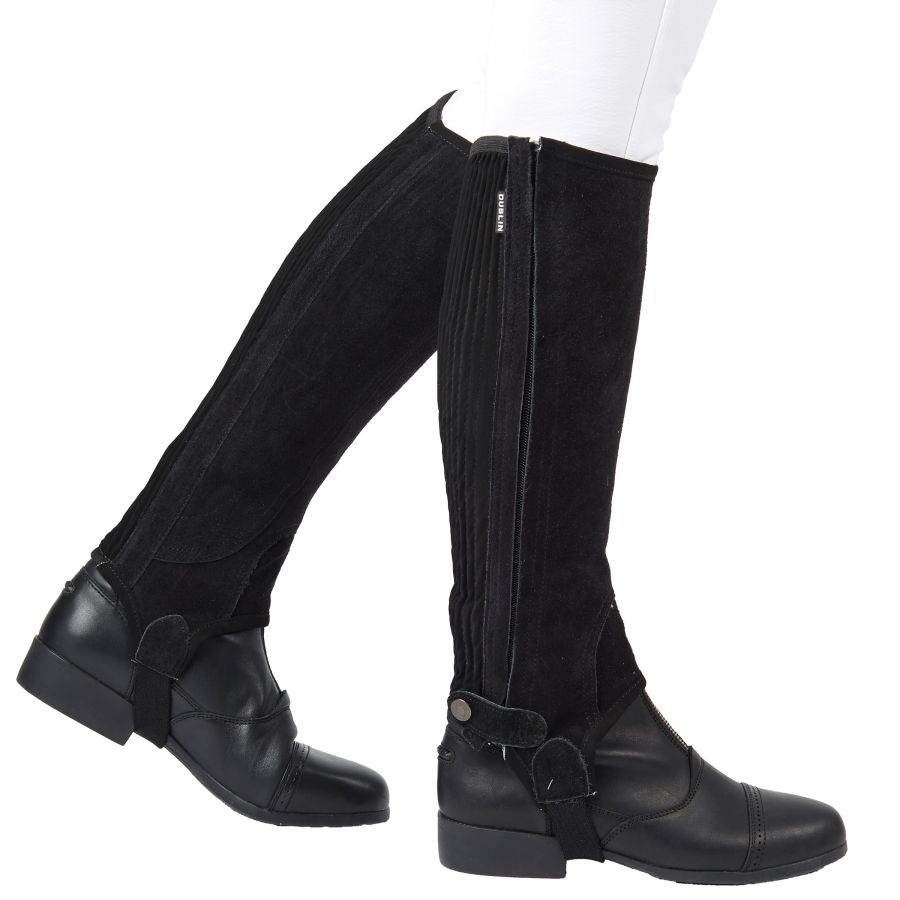 Dublin Suede Half Chaps