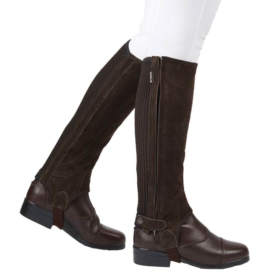 Dublin Suede Half Chaps