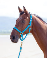Topaz Leather Breakaway Nylon Halter