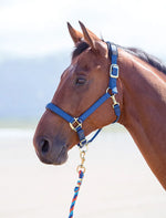 Topaz Leather Breakaway Nylon Halter