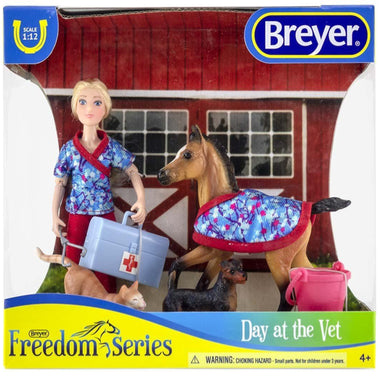 Breyer Dat at the vet Freedom Series Packaged