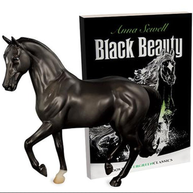 Breyer Freedom Series Black Beauty Horse and Book set
