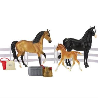 Breyer Freedom Series Spanish Mustang Family 