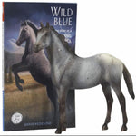 Breyer Freedom Series Wild Blue Book and Model Set