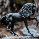 Breyer Traditional Sjoerd right side on blurred background