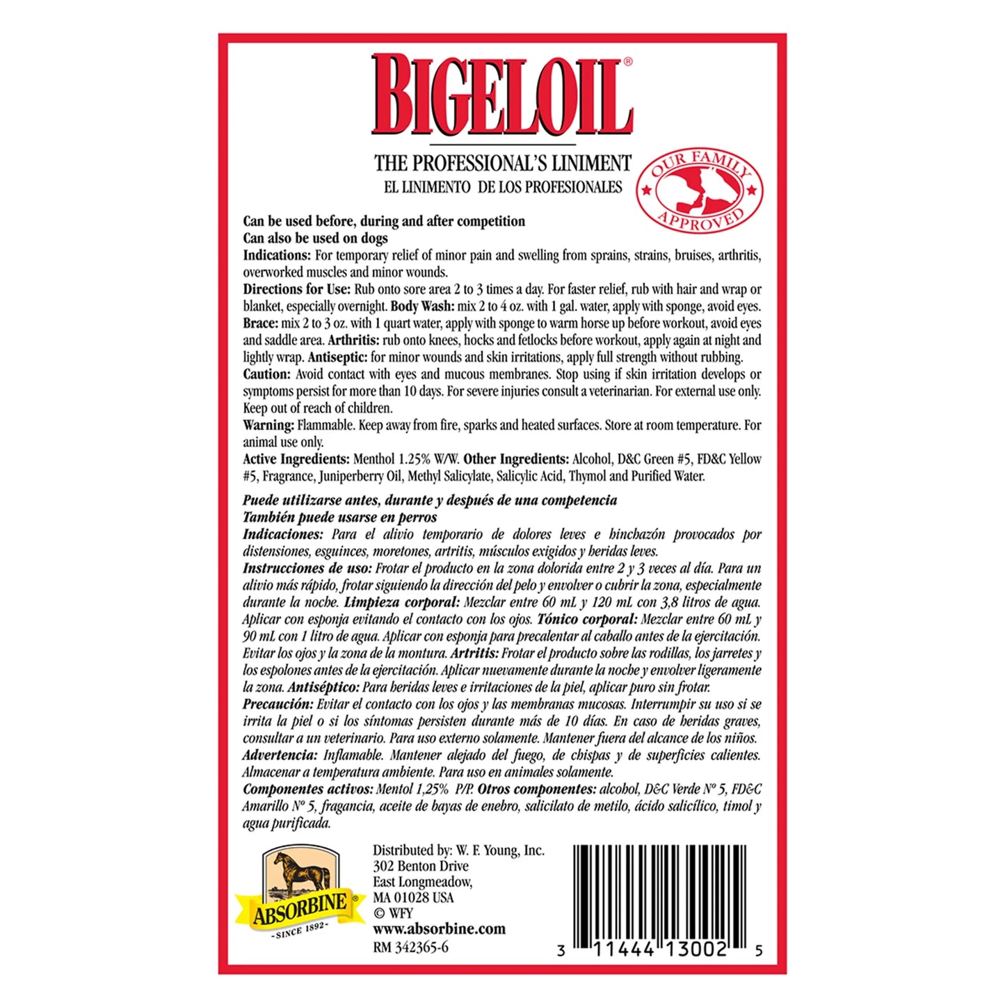 Bigeloil® Liniment