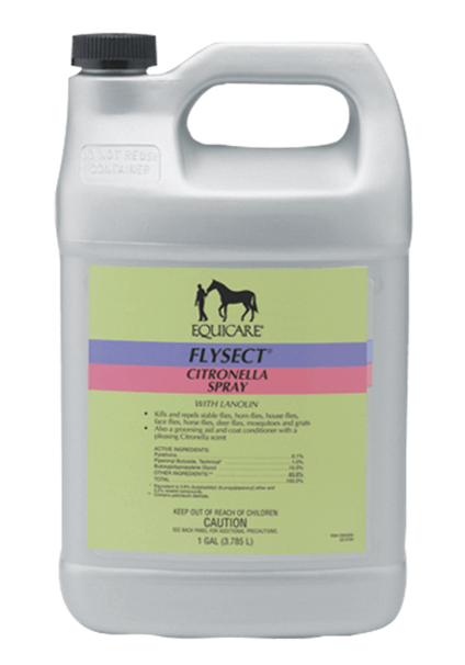 Equicare Flysect Citronella Spray with Lanolin