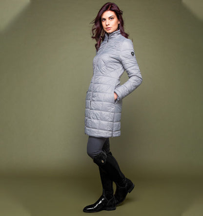 Insula Quilted Long Coat