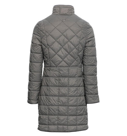 Insula Quilted Long Coat