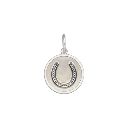 Horseshoe Silver Pendant - Small