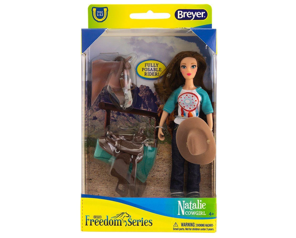 Breyer Natalie Cowgirl With Tack
