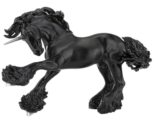 Breyer Obsidian- Unicorn Stallion