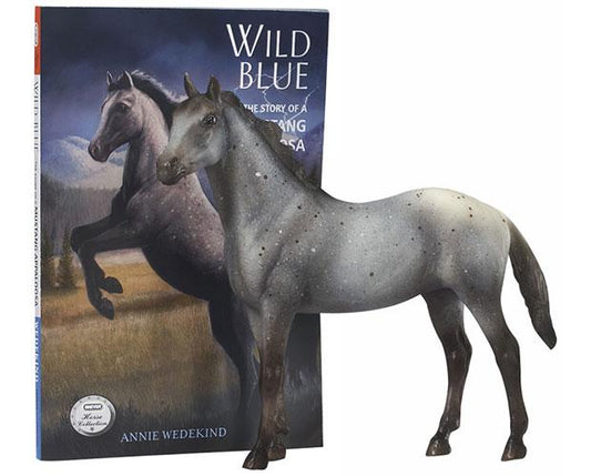 Wild Blue Horse & Book Set